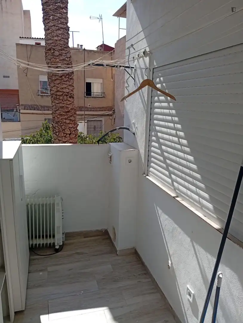 Terrasse von Wohnungen zur untervermieten in Murcia mit Klimaanlage, Möbliert und Ofen