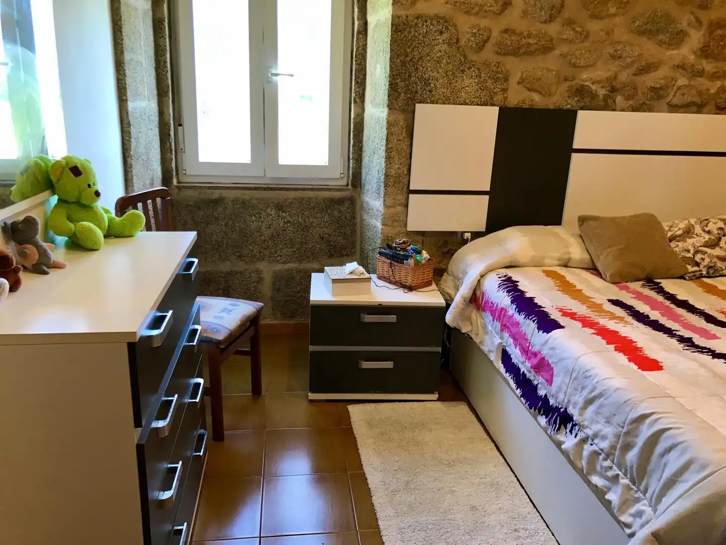 Dormitori de Casa o xalet en venda en Porto do Son amb Calefacció, Terrassa i Balcó