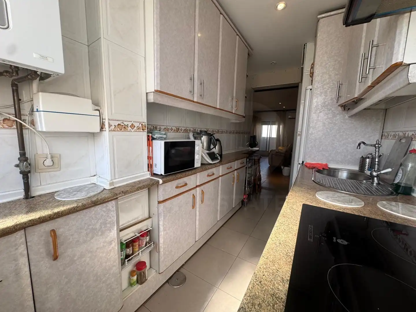 Kitchen of Flat for sale in Madrid  with Air Conditioner, Heating and Terrace