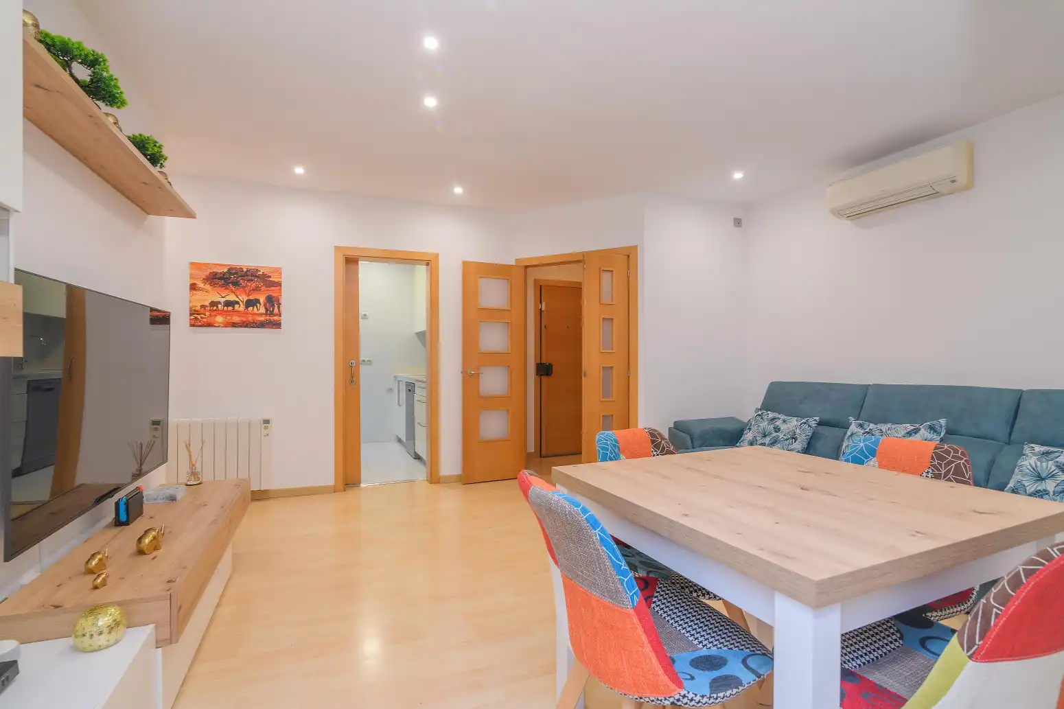 Living room of Flat for sale in La Roureda