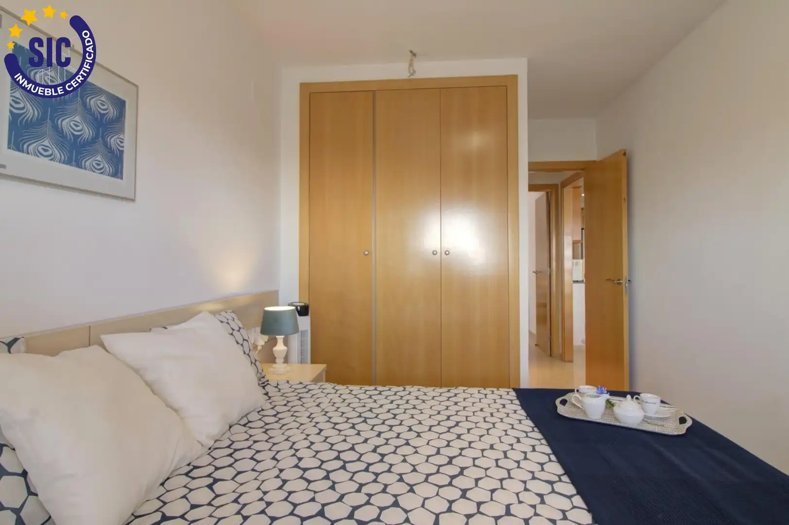 Schlafzimmer von Maisonette zum Verkauf in Nules mit Klimaanlage, Privatgarten und Terrasse