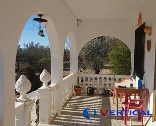 Exterior view of House or chalet for sale in Caudete  with Swimming Pool