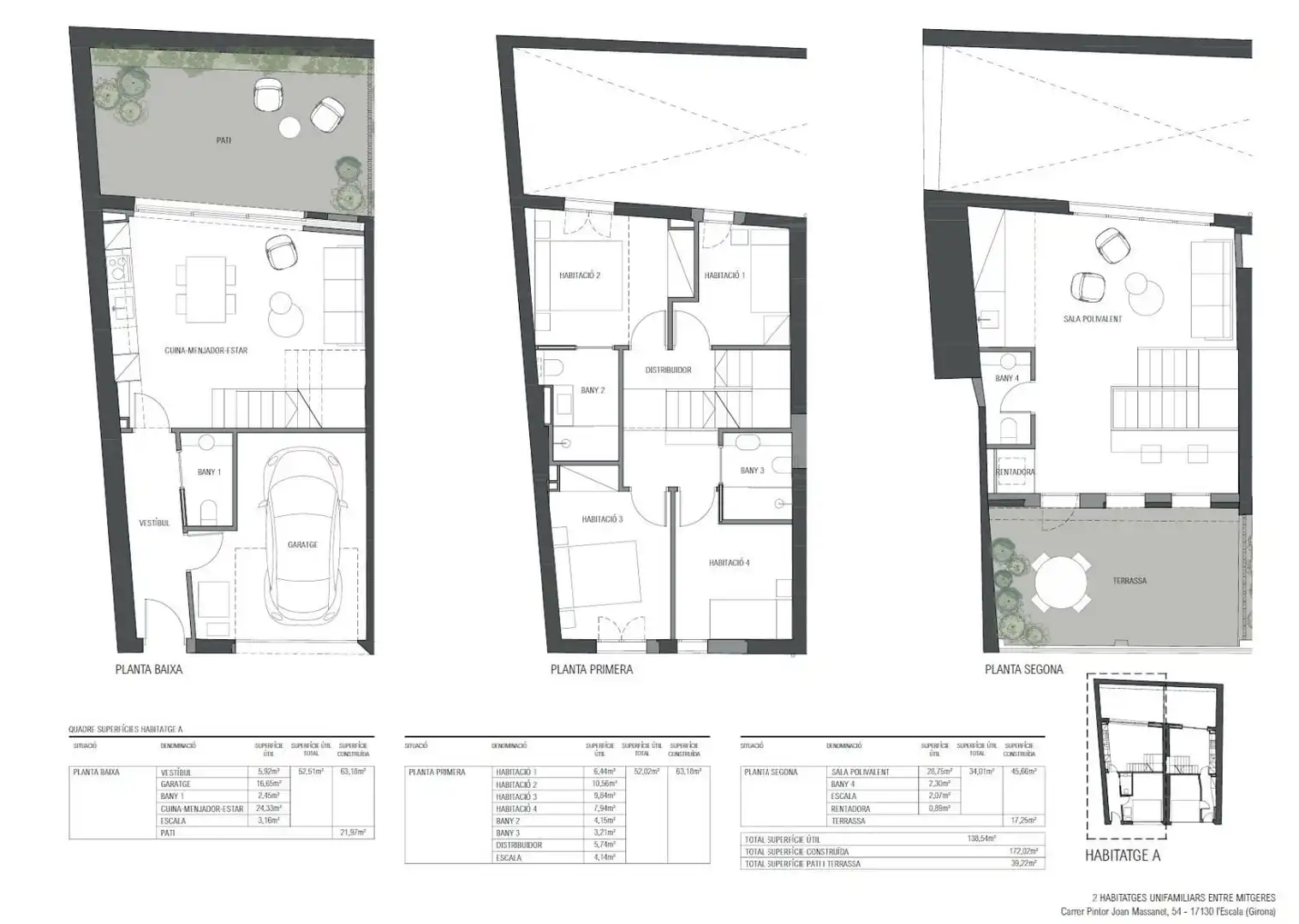 Casa o chalet en venta en L'Escala con Aire acondicionado, Calefacción y Jardín privado