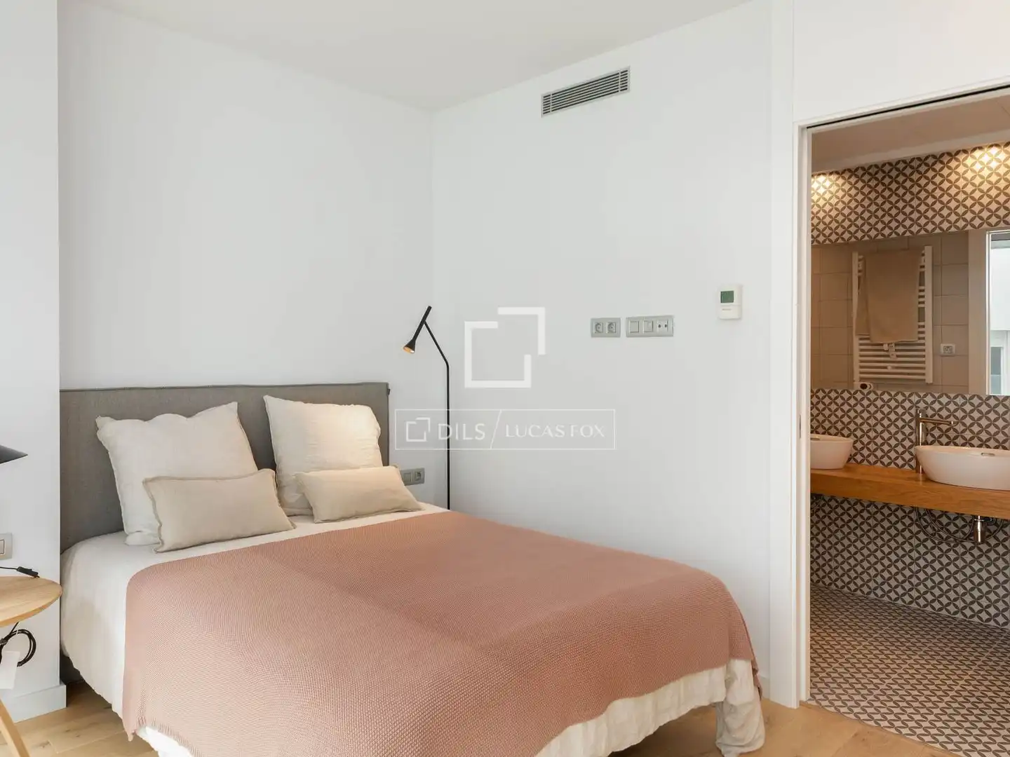 Bedroom of Flat for sale in Lloret de Mar  with Air Conditioner, Heating and Terrace