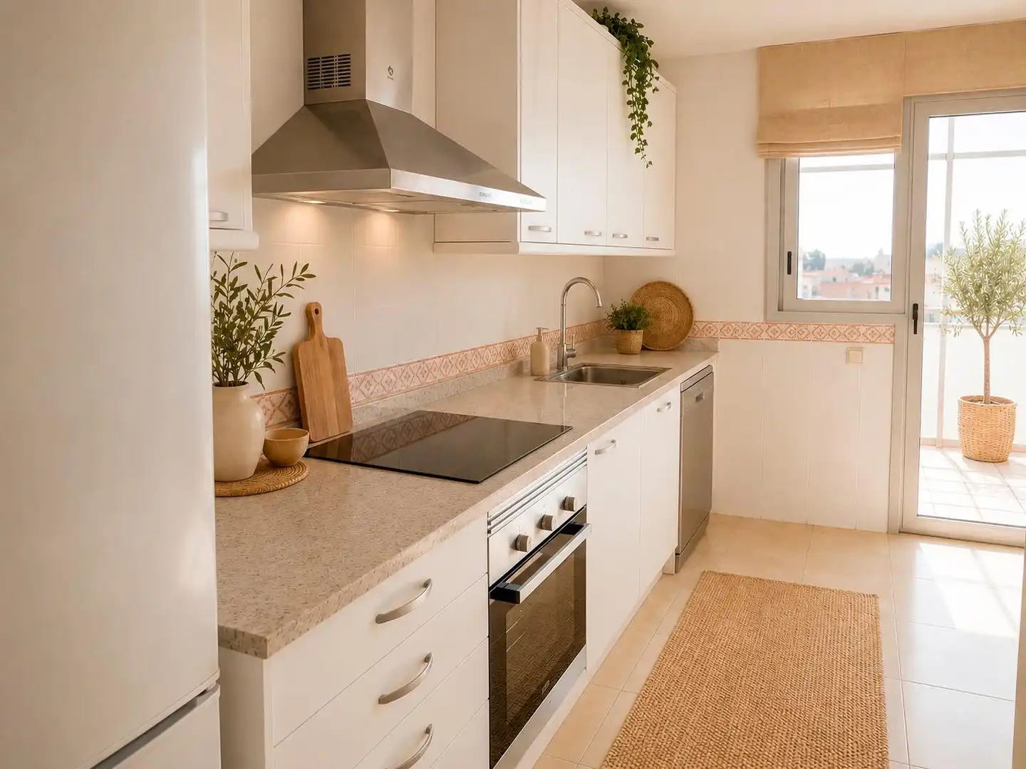 Kitchen of Flat for sale in Manresa  with Air Conditioner, Heating and Furnished
