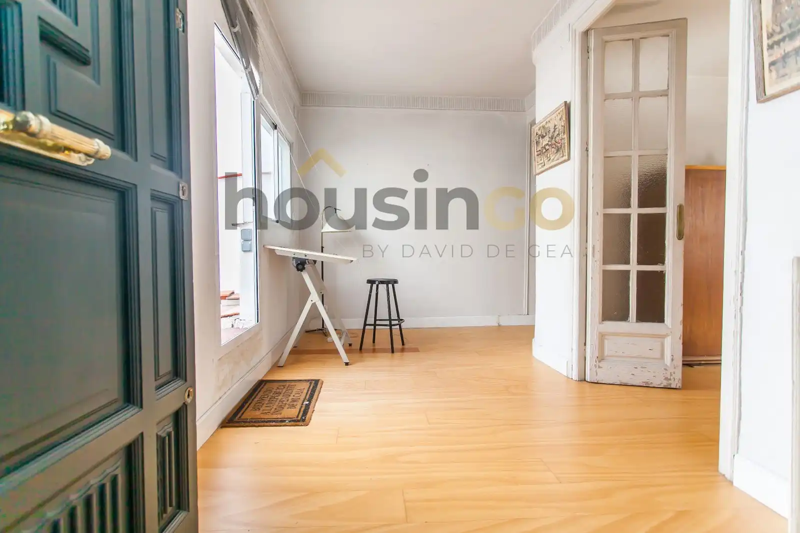 Sala de estar de Ático en venta en Población de Arroyo con Aire acondicionado, Calefacción y Terraza