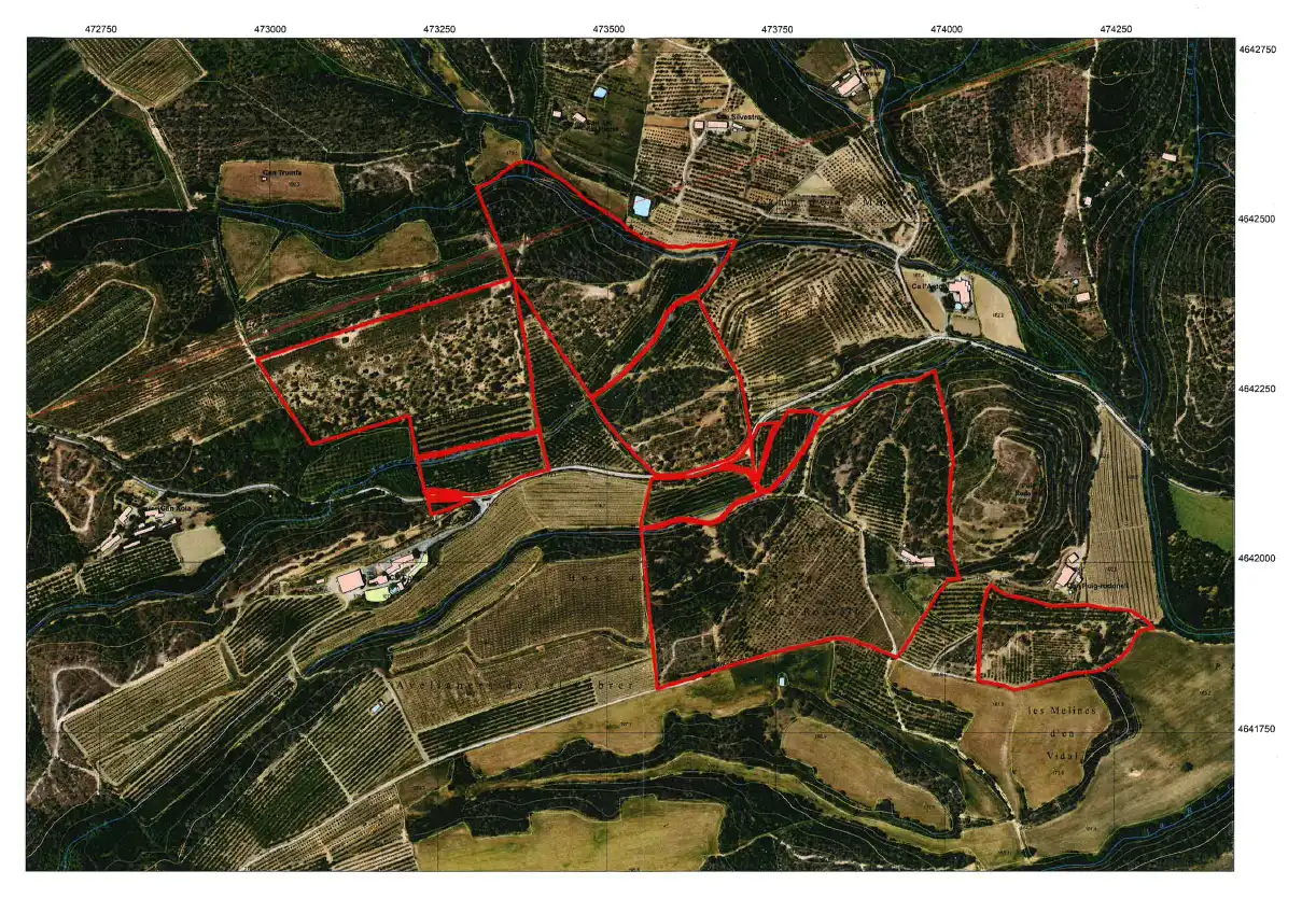 Finca rústica en venta en Brunyola i Sant Martí Sapresa con Horno