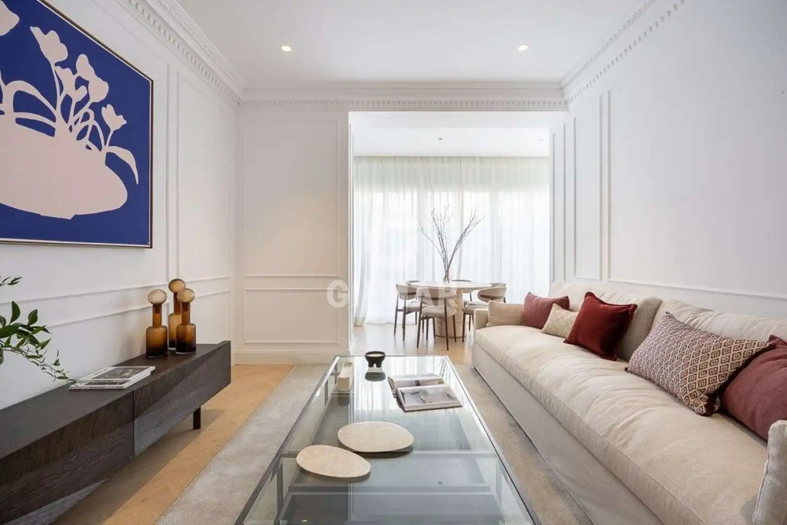 Sala de estar de Piso en venta en Madrid con Calefacción y Balcón