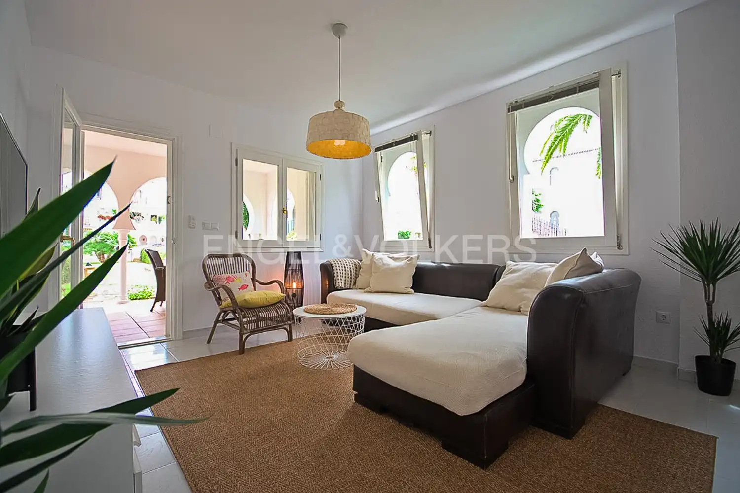 Living room of Flat for rent in Dénia  with Heating