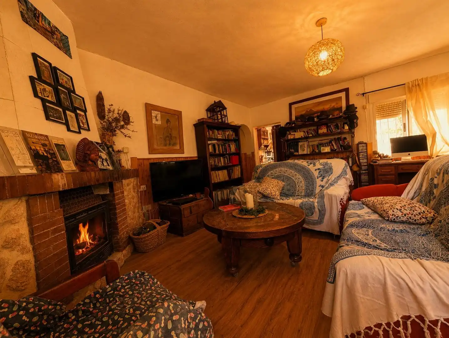 Living room of Houses for sale in Elche / Elx  with Private garden, Terrace and Swimming Pool