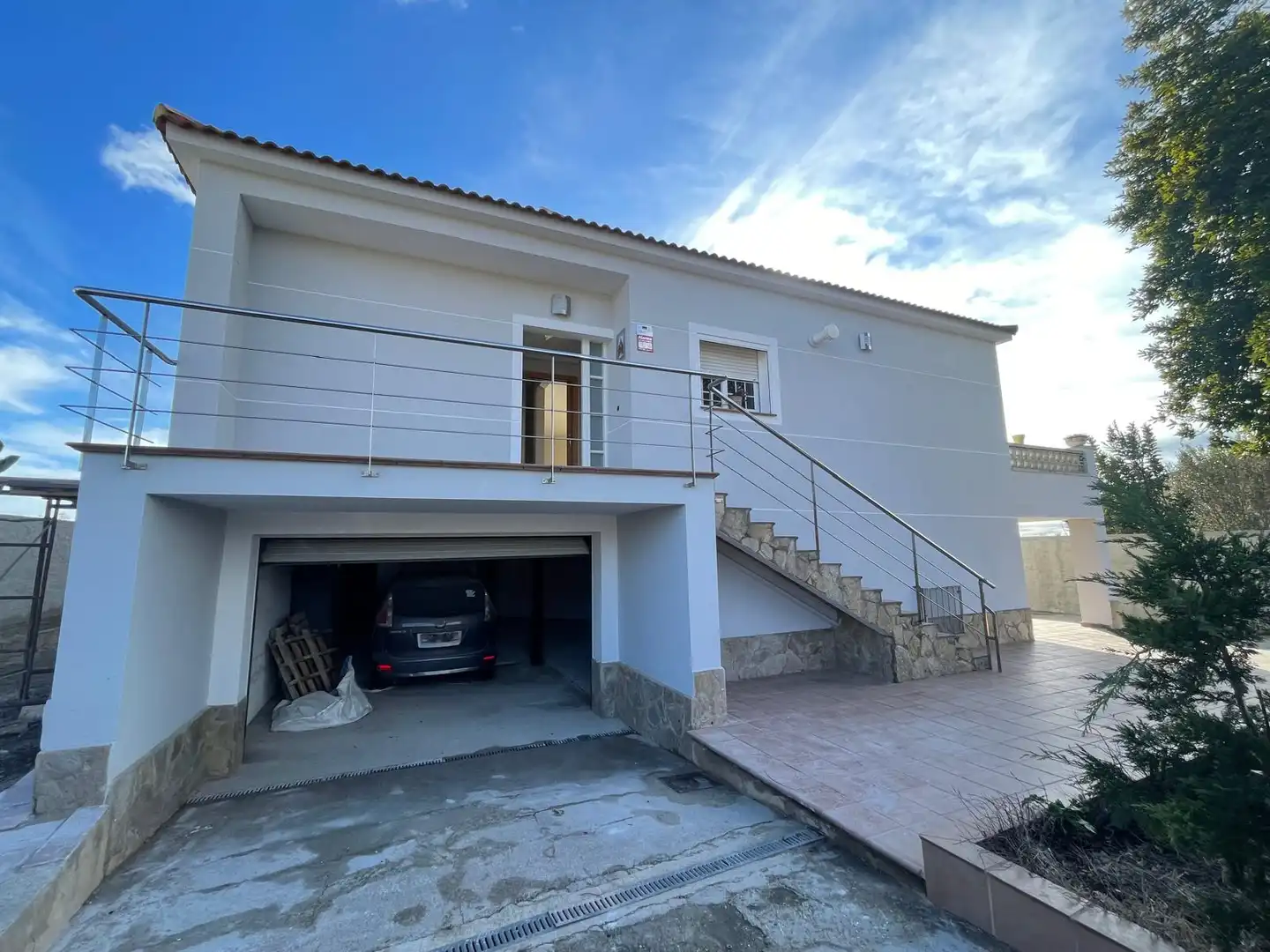 Vista exterior de Casa o xalet en venda en Aiguamúrcia amb Jardí privat, Terrassa i Traster