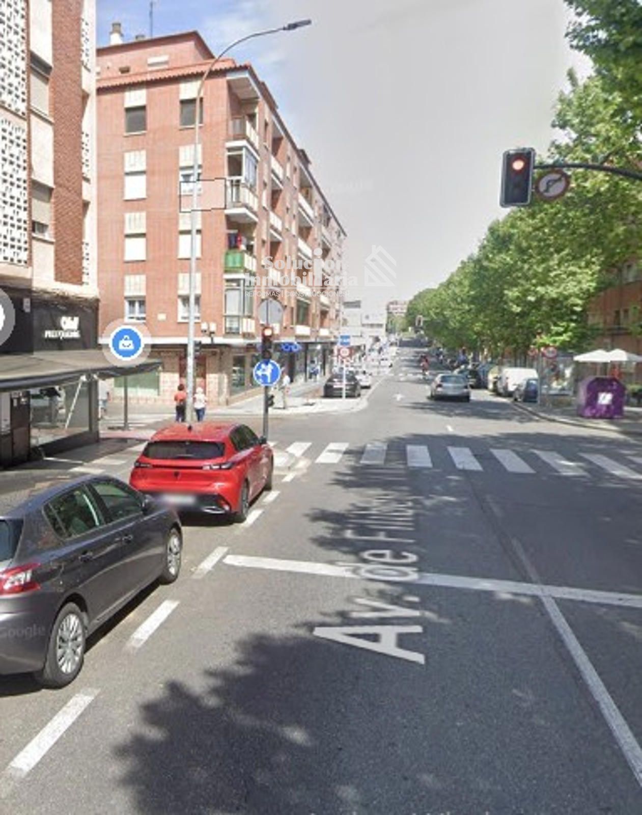 Exterior view of Flat for sale in Salamanca Capital  with Heating, Terrace and Furnished