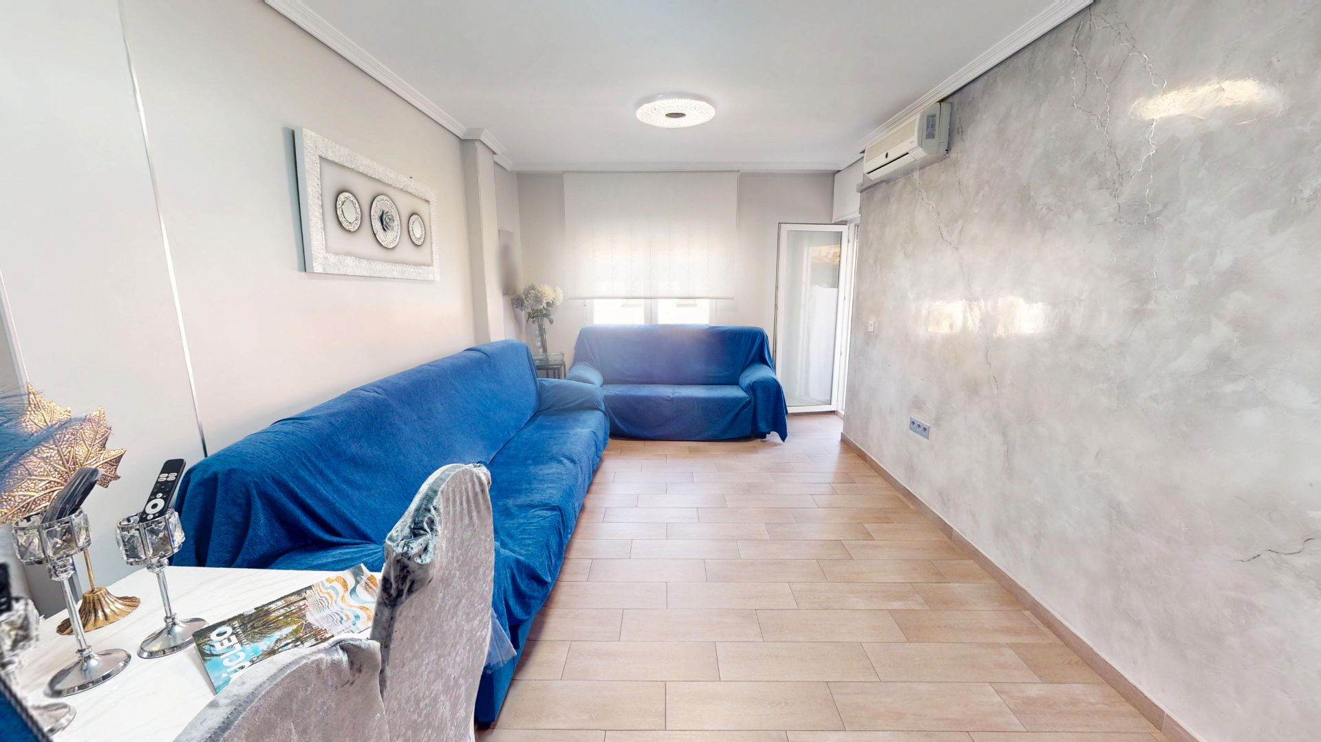 Sala d'estar de Pis en venda en Villajoyosa / La Vila Joiosa amb Aire condicionat, Moblat i Balcó