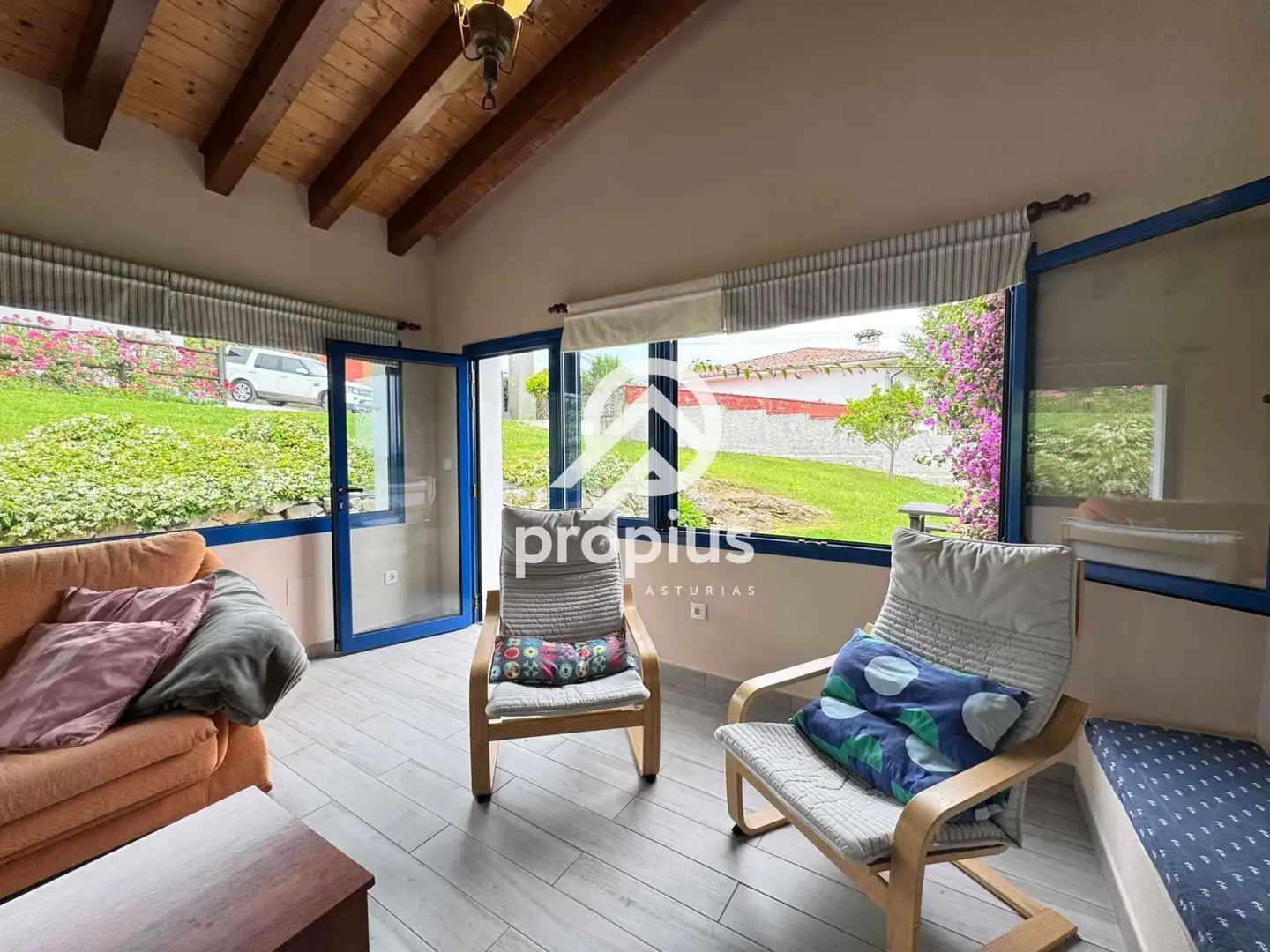 Jardín de Casa o chalet en venta en Ribadesella con Calefacción, Jardín privado y Terraza