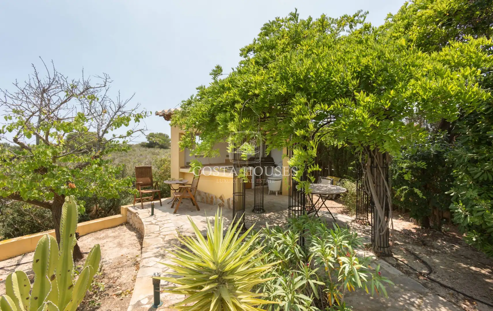 Jardí de Casa o xalet en venda en Benitachell / El Poble Nou de Benitatxell amb Aire condicionat, Jardí privat i Terrassa