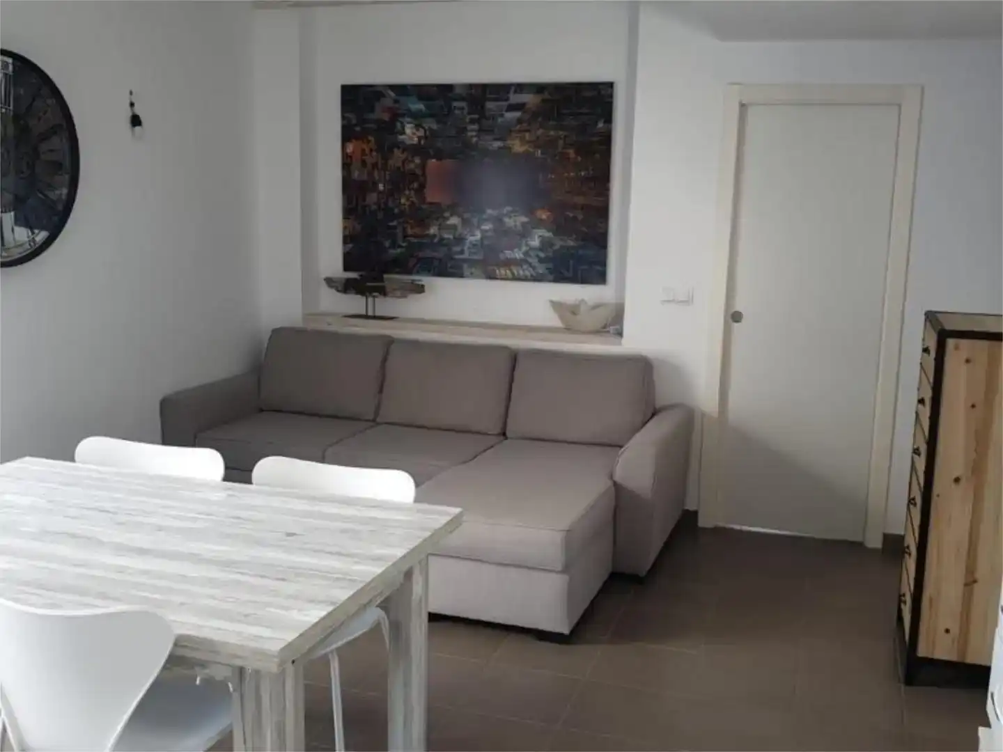 Sala d'estar de Pis en venda en Sant Josep de sa Talaia amb Aire condicionat i Balcó