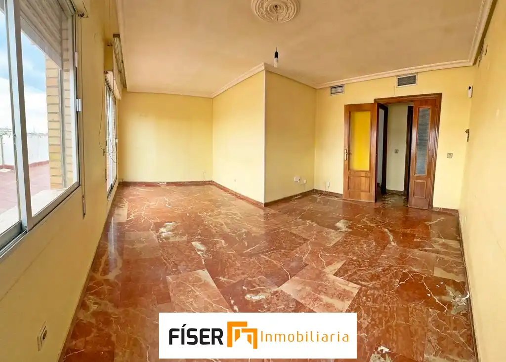 Sala de estar de Ático en venta en Zafra con Terraza y Trastero
