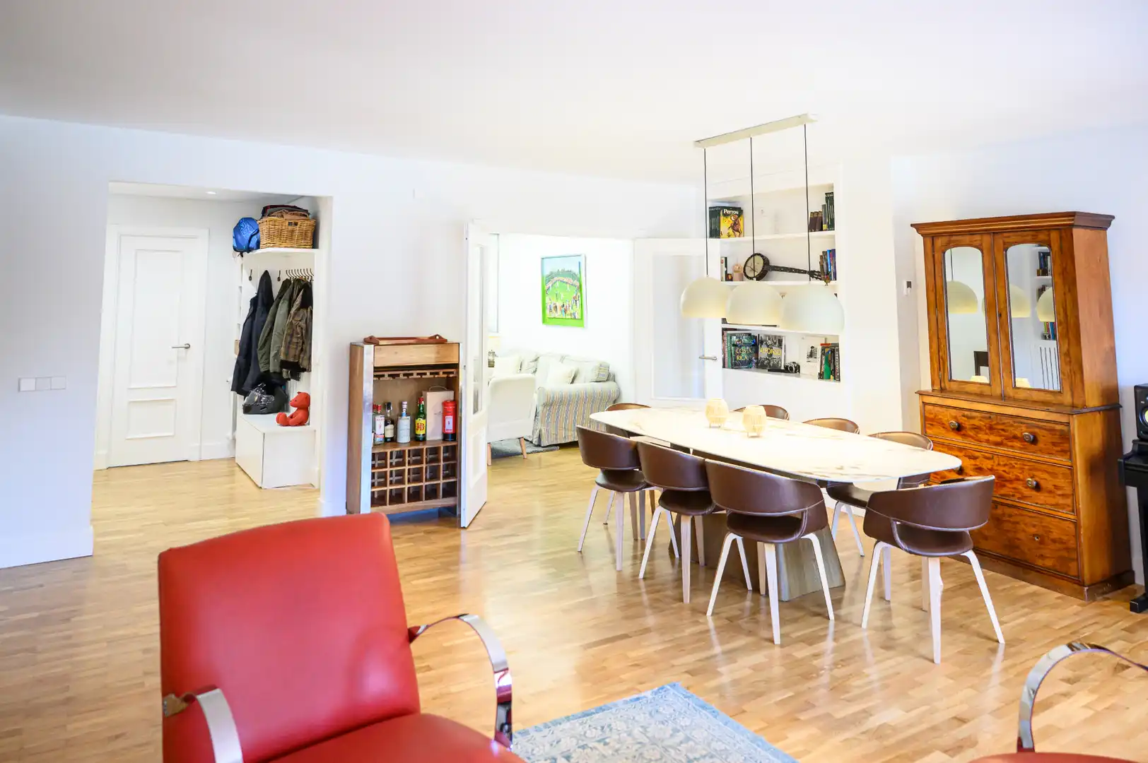 Esszimmer von Wohnung zum Verkauf in Pozuelo de Alarcón mit Klimaanlage, Heizung und Parkett