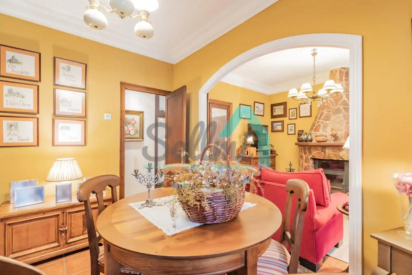 Comedor de Piso en venta en Mieres (Asturias) con Calefacción y Parquet