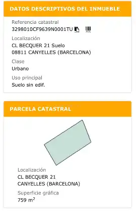 Terrain rustique à vendre à Carrer Becquer, 21, Califòrnia, Spain, imagen 4