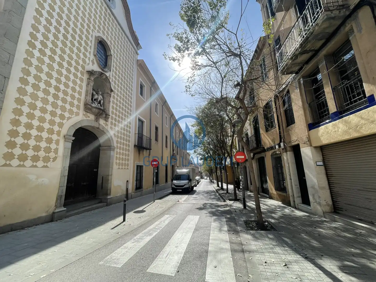 Exterior view of Flat for sale in Mataró  with Air Conditioner, Storage room and Oven