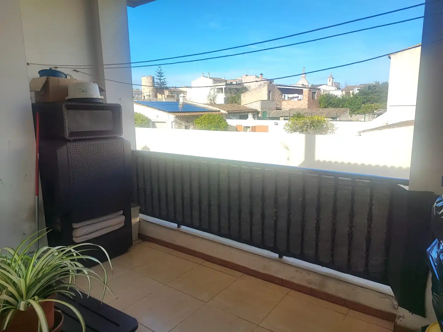 Balcony of Flat for sale in Vilafranca de Bonany  with Terrace and Furnished