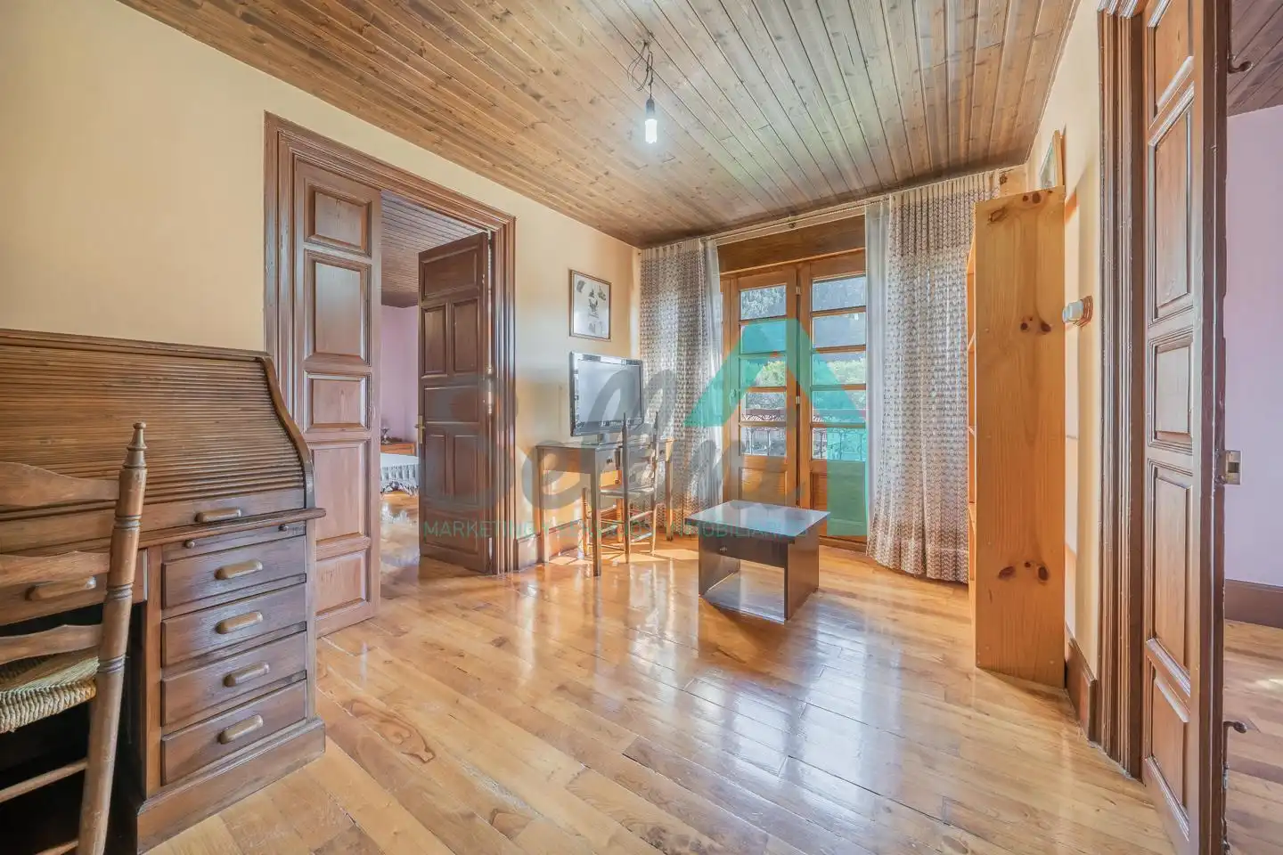 Bedroom of Houses for sale in Pravia  with Heating, Private garden and Parquet flooring