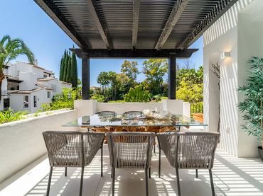 Apartament amb balcó de lloguer a Milla de Oro