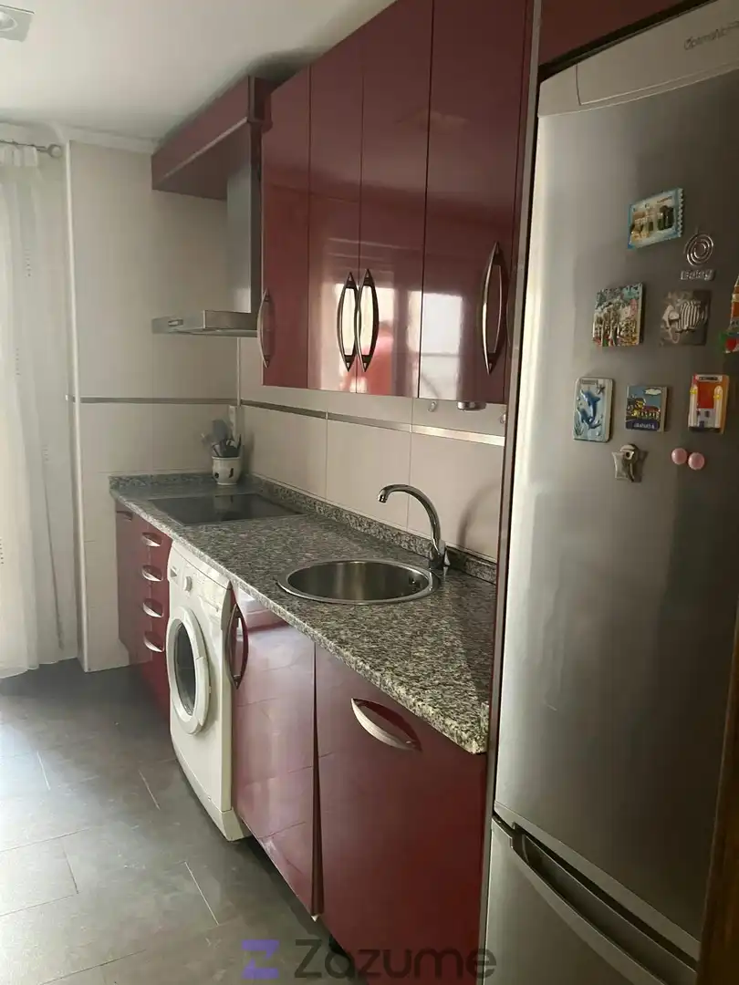 Kitchen of Flat for rent in Salamanca  with Heating, Parquet flooring and Terrace