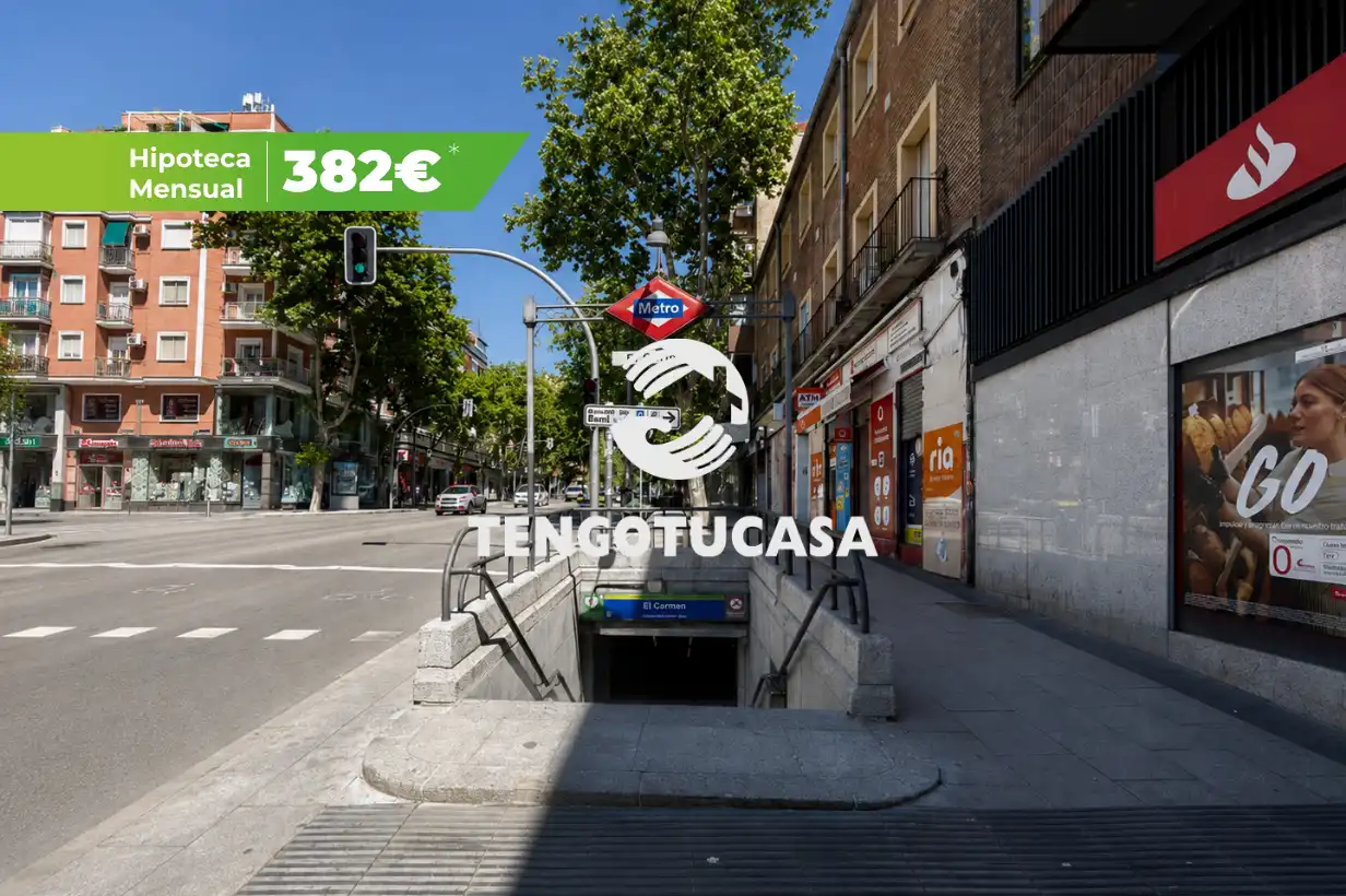 Außenansicht von Wohnung zum Verkauf in Madrid