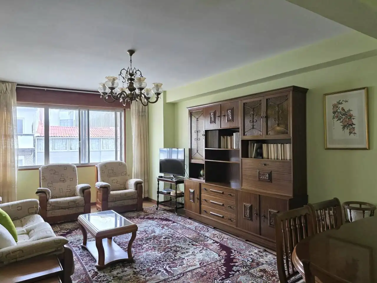 Sala de estar de Piso en venta en A Coruña Capital 