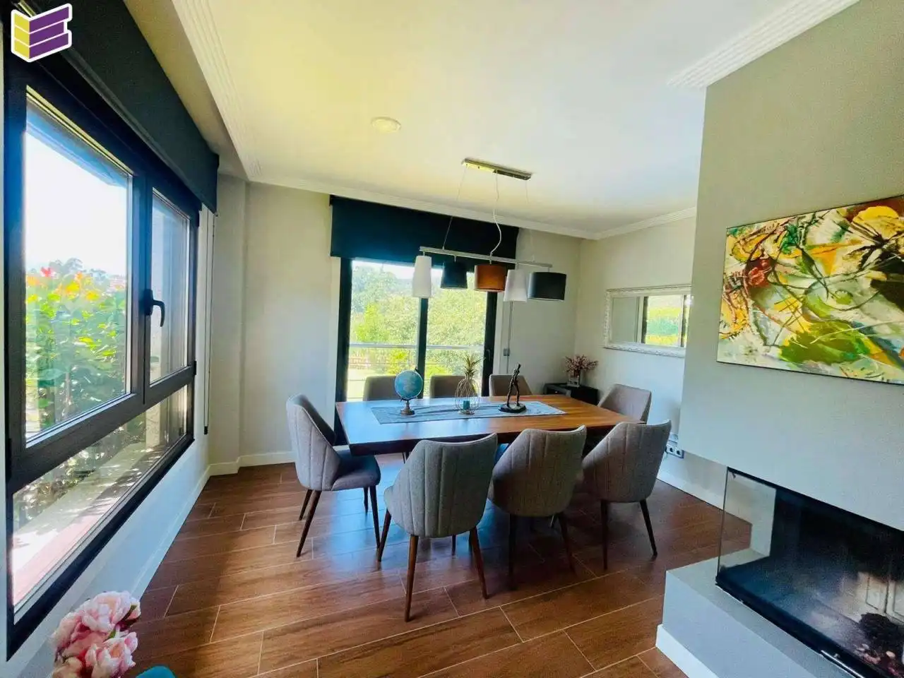 Dining room of Houses for rent in Gondomar  with Heating, Private garden and Terrace
