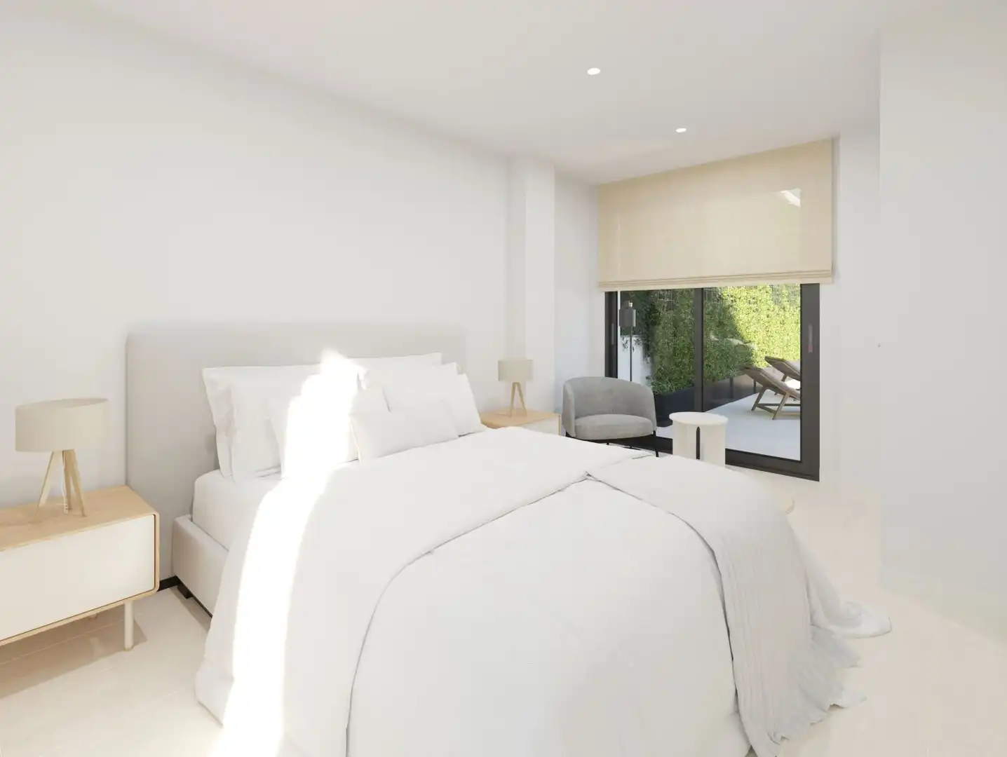 Habitación de Casa adosada en venta en Almoradí con Jardín privado, Terraza y Piscina