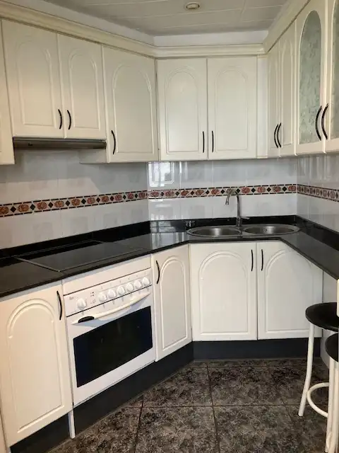 Cocina de Piso en venta en Badalona con Aire acondicionado, Calefacción y Terraza