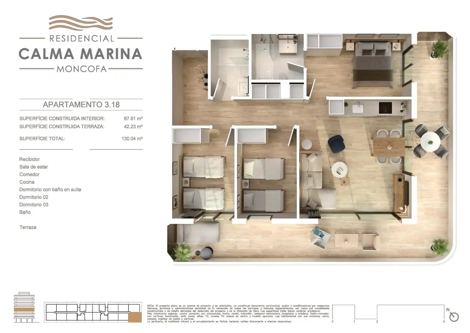 Appartement compact avec piscine à vendre à Moncófar Playa, imagen 77