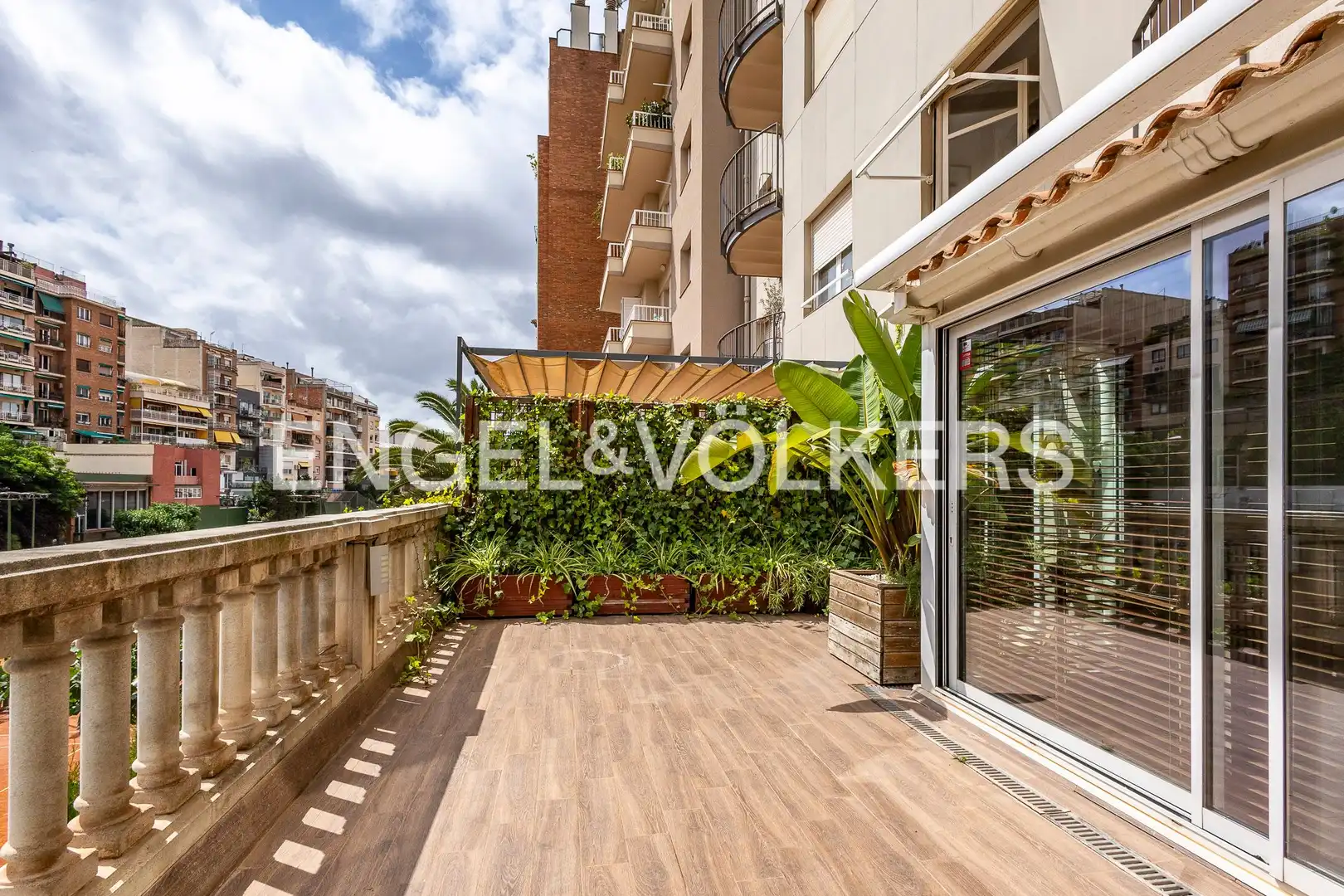 Terrasse von Wohnung zur Miete in Barcelona mit Klimaanlage, Heizung und Terrasse