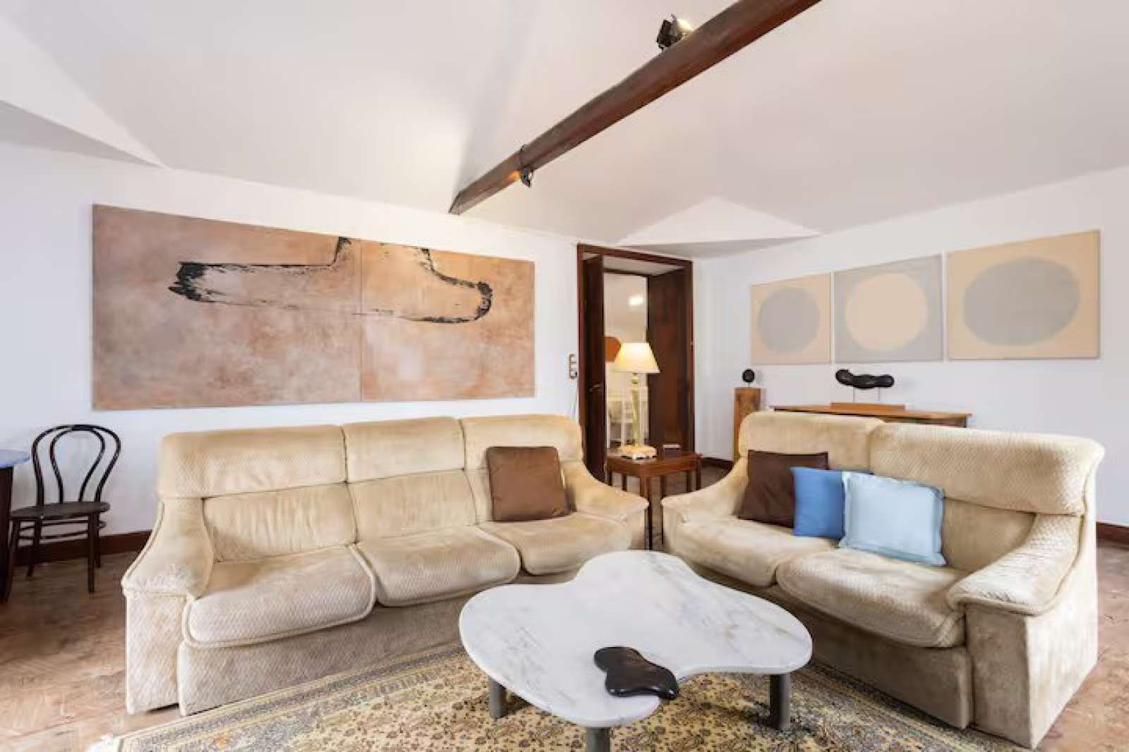 Sala d'estar de Apartament per a compartir en La Orotava amb Terrassa