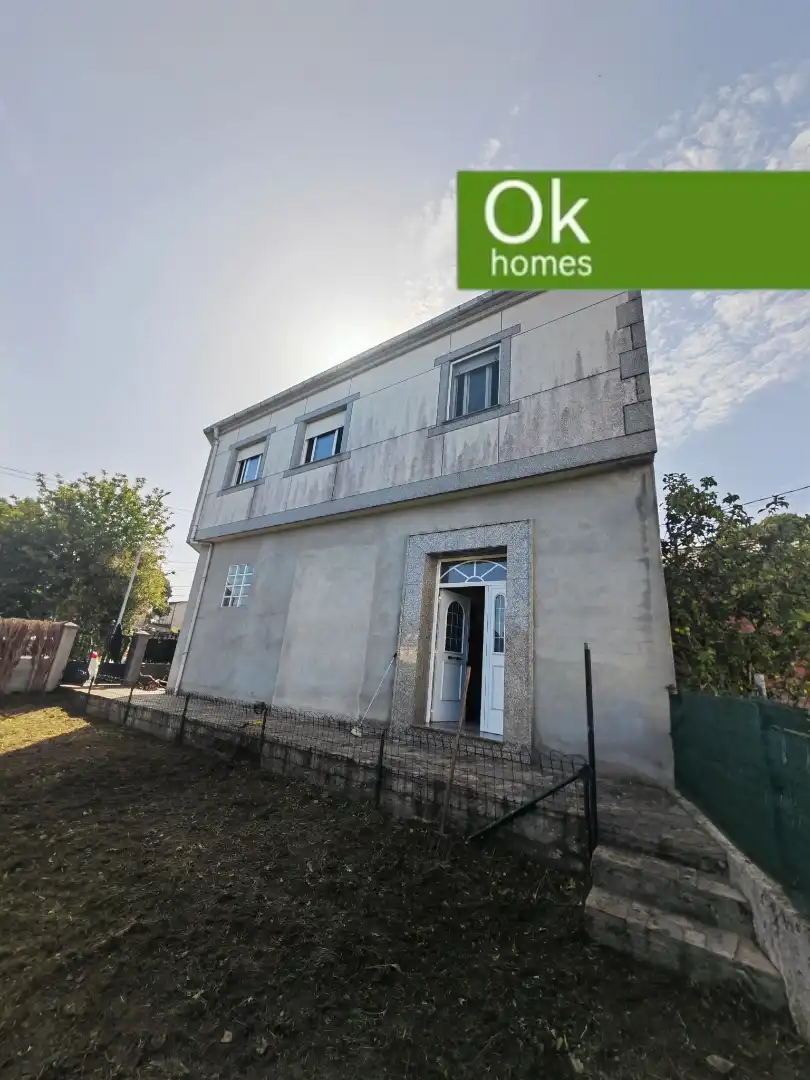 Vista exterior de Casa o chalet en venta en Friol con Calefacción, Jardín privado y Trastero
