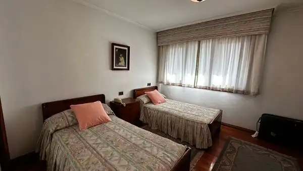 Bedroom of Flat for sale in Vigo   with Heating, Parquet flooring and Terrace