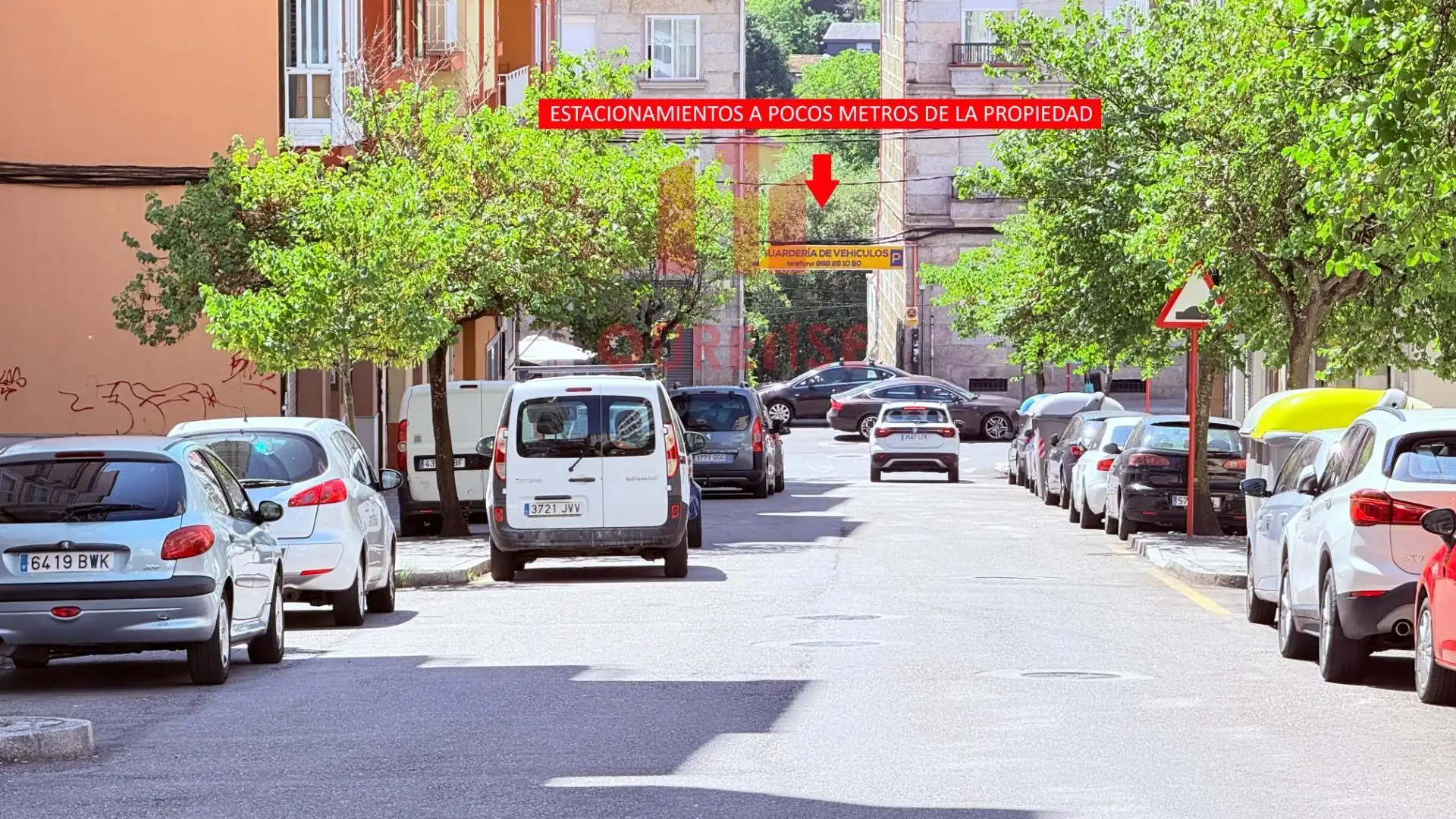 Parking de Piso de alquiler en Ourense Capital  con Calefacción y Amueblado