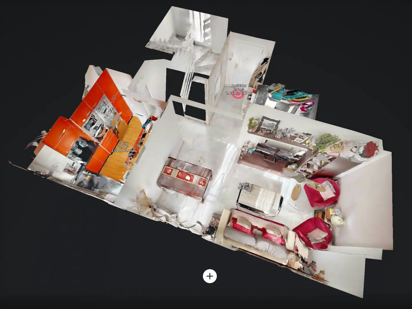 Habitación de Dúplex en venta en Mérida con Amueblado