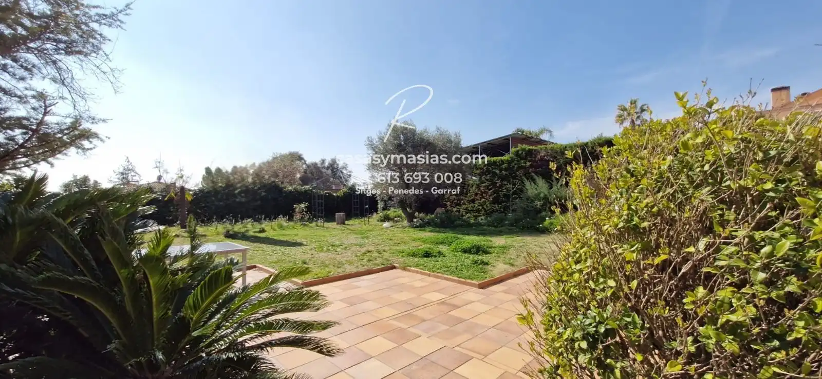 Jardín de Casa o chalet en venta en Pacs del Penedès con Aire acondicionado, Calefacción y Jardín privado
