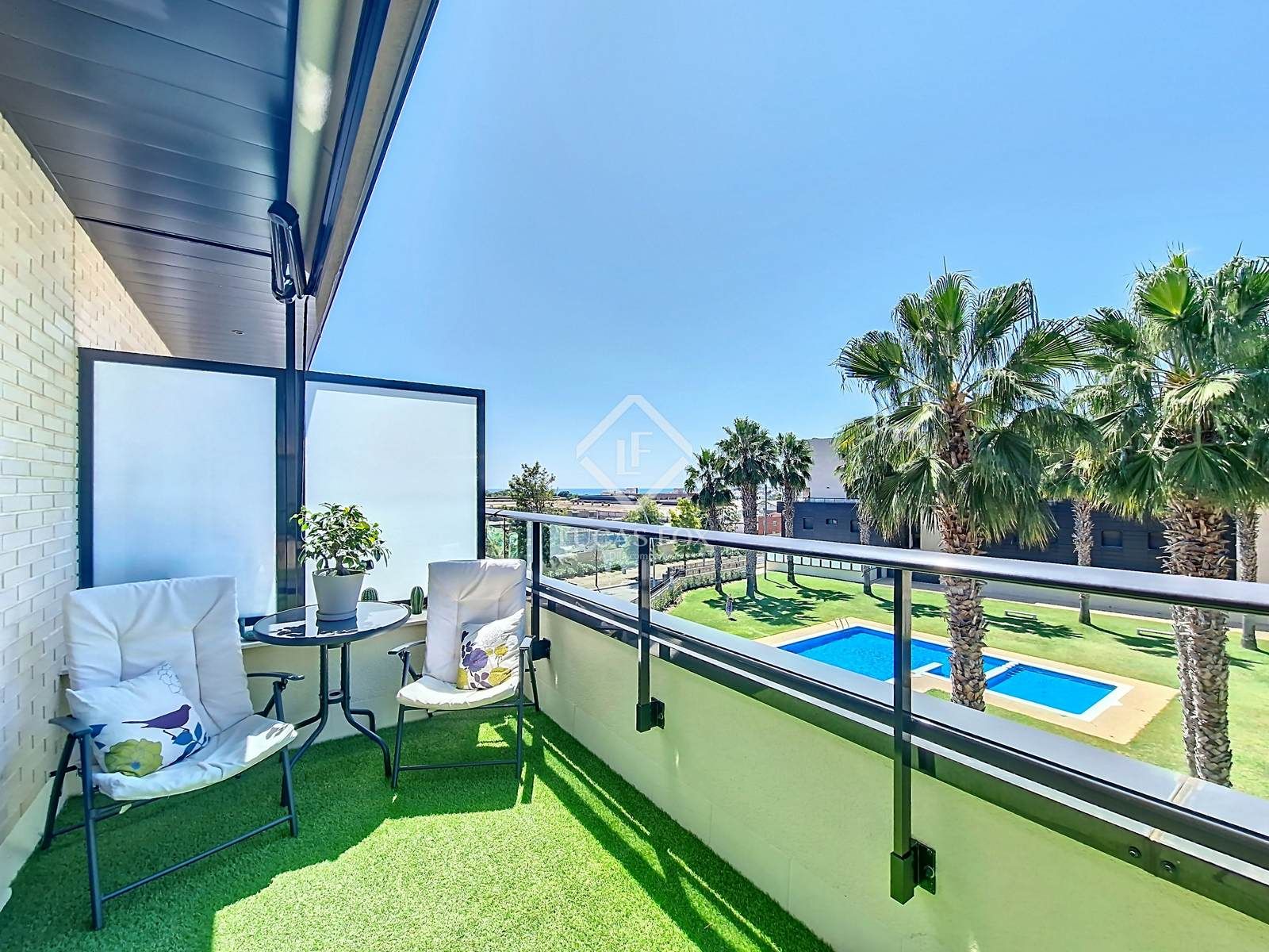 Terraza de Piso en venta en Vilanova i la Geltrú con Aire acondicionado, Jardín privado y Terraza