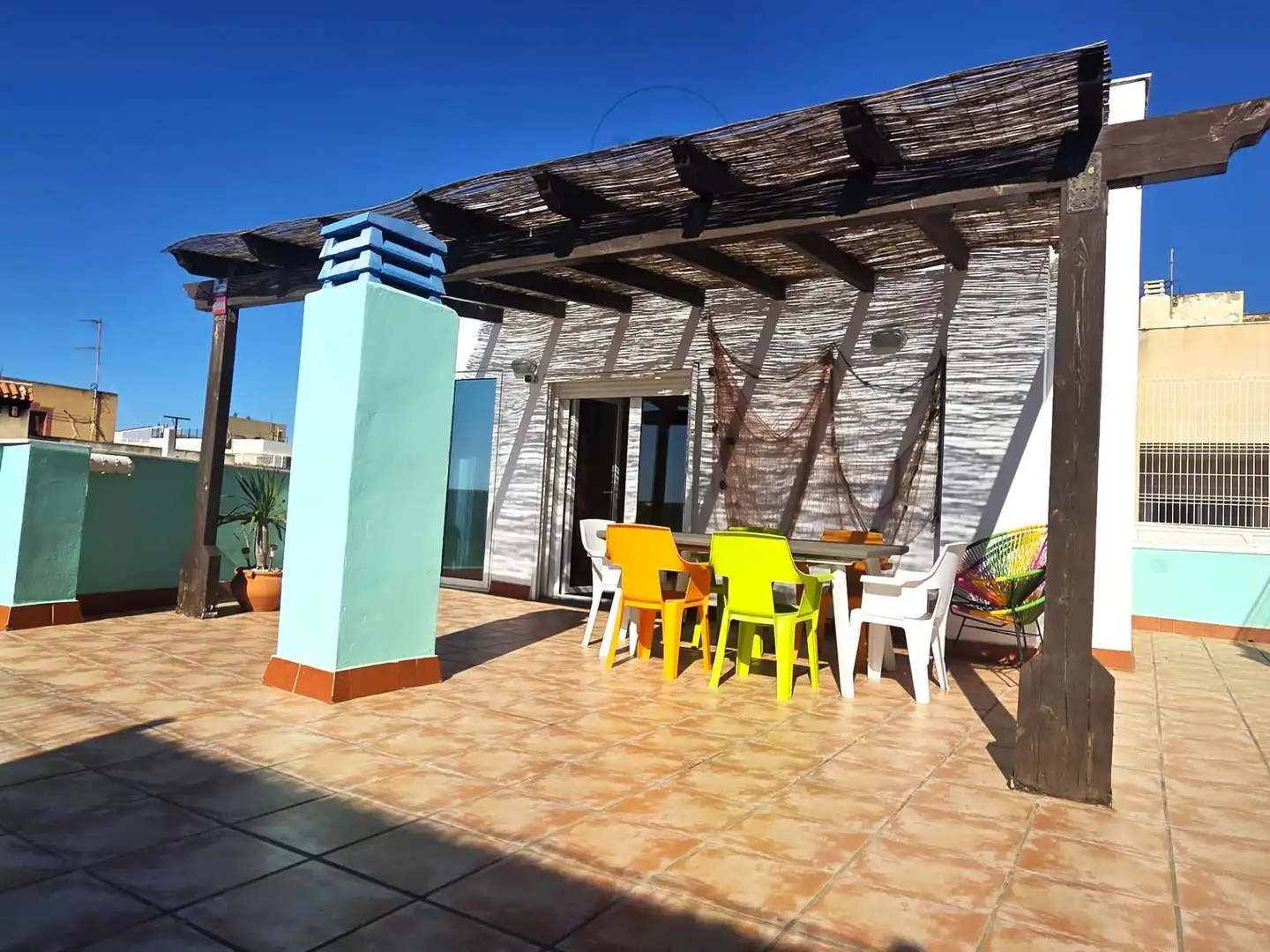 Terraza de Ático en venta en Garrucha con Aire acondicionado, Terraza y Trastero