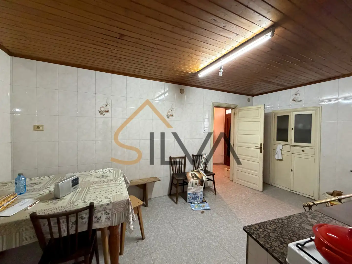 Cuina de Casa o xalet en venda en Láncara amb Moblat