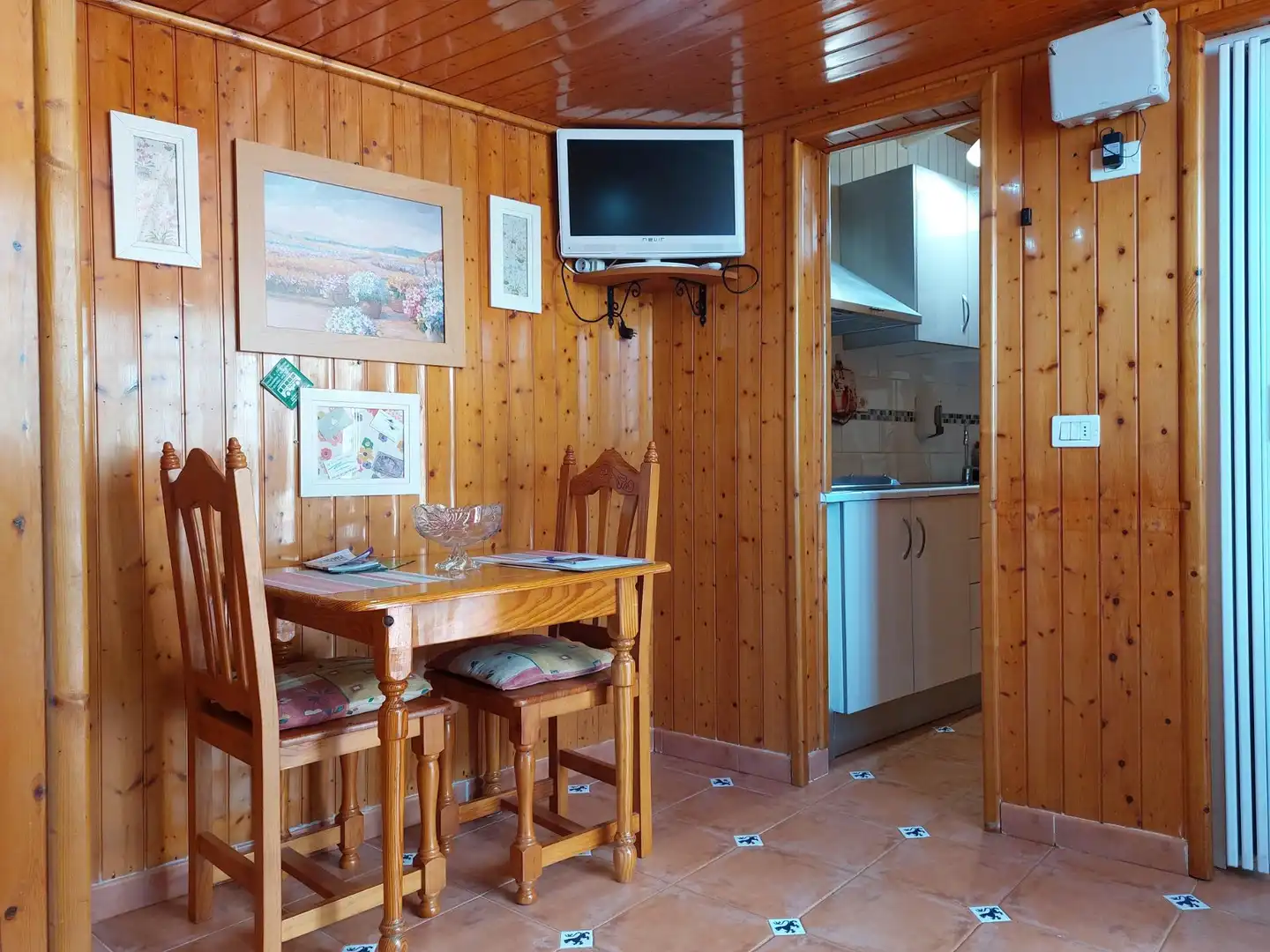 Comedor de Finca rústica en venta en Hermigua con Jardín privado, Terraza y Amueblado