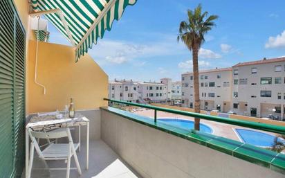 Terrace of Flat for sale in Arona