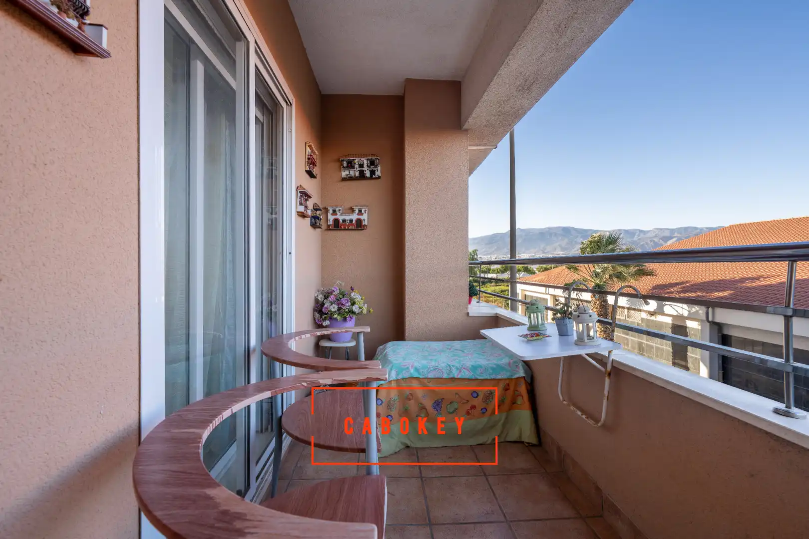 Balcony of Flat for sale in Roquetas de Mar  with Air Conditioner, Heating and Terrace