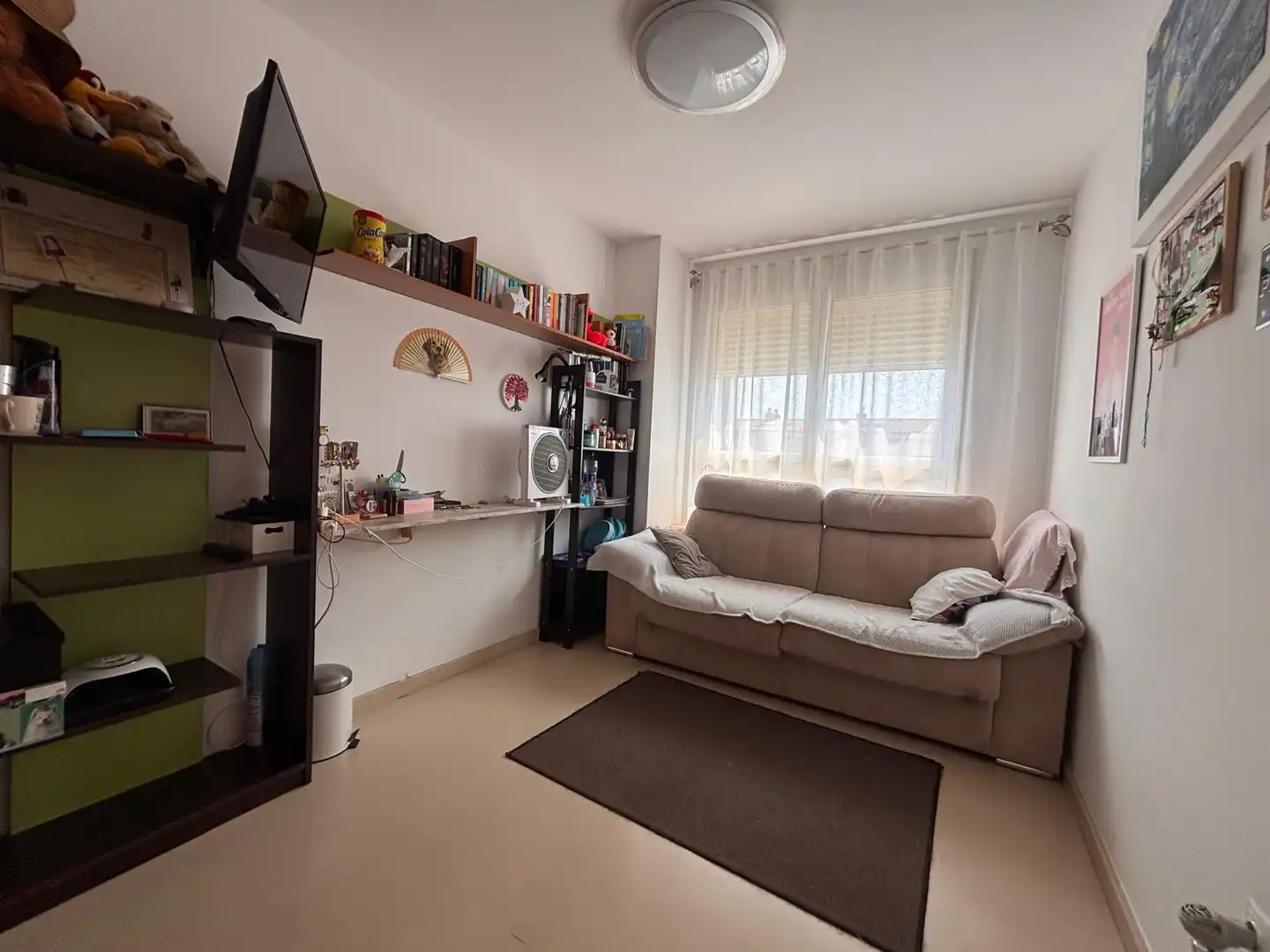 Sala d'estar de Pis en venda en Castellón de la Plana / Castelló de la Plana amb Aire condicionat, Calefacció i Terrassa