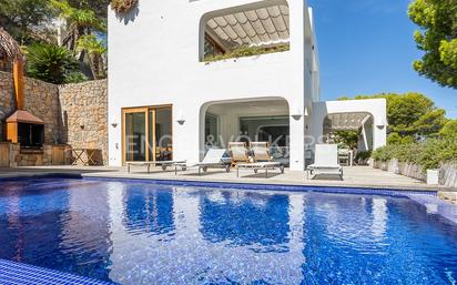 Vista exterior de Casa o xalet en venda en Dénia amb Aire condicionat, Calefacció i Jardí privat